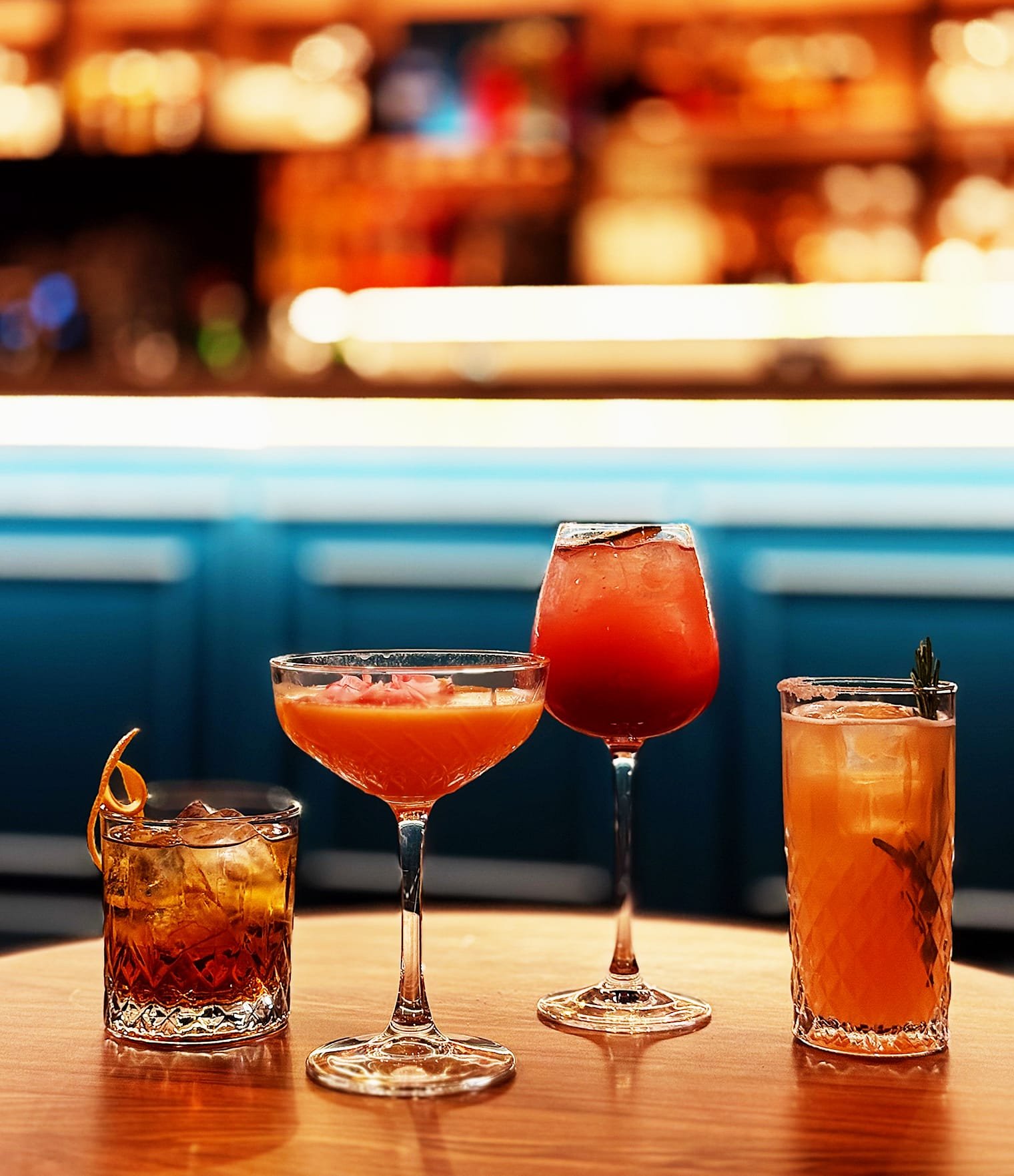 cocktails bar comptoir